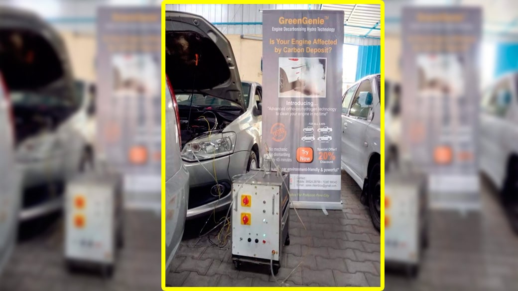 Car Decarbonising Machine